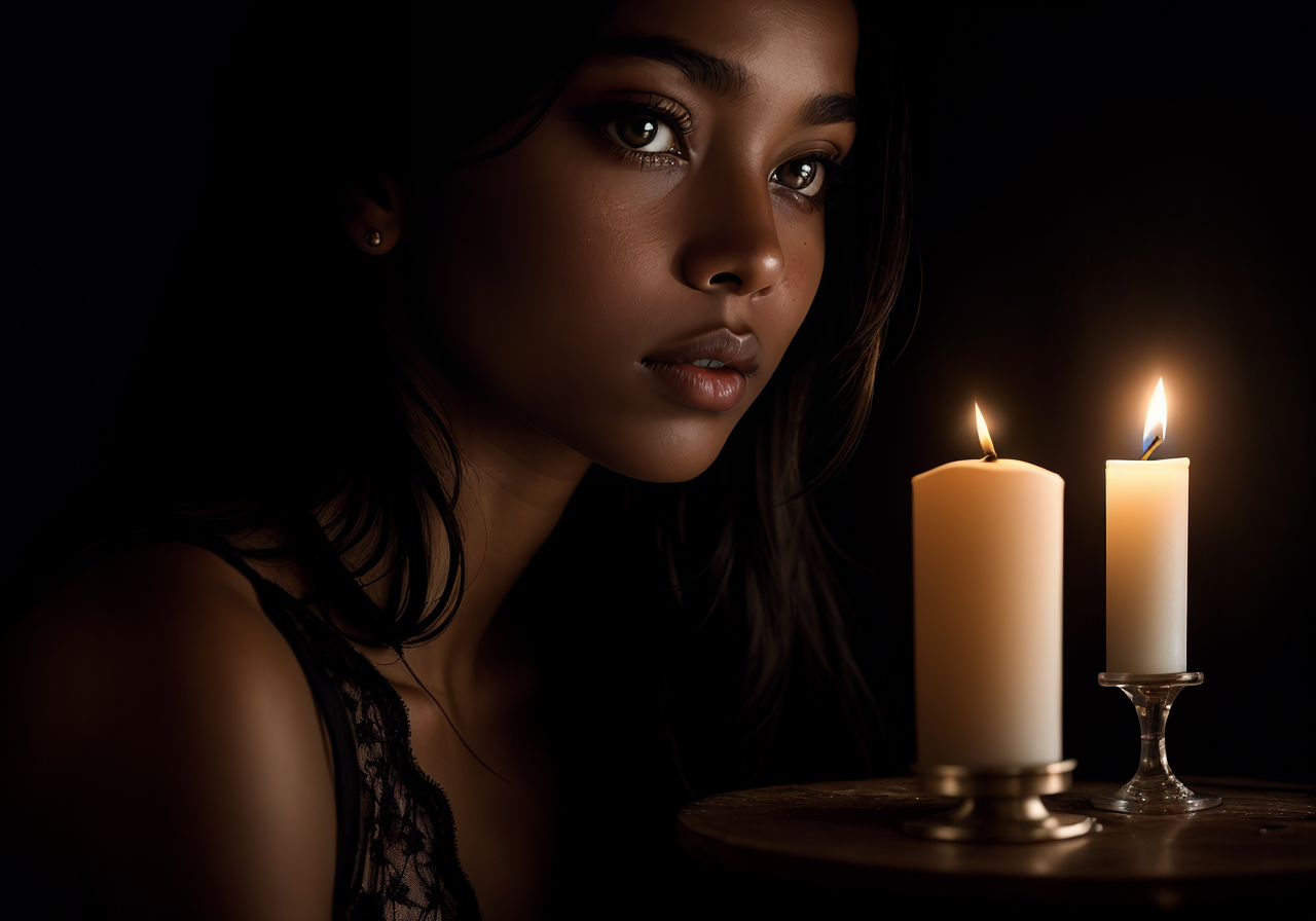 01820-2890414053-award winning (closeup photo_1.2) of a beautiful black woman in an abandoned house, erotic pose, black lace dress, deep shadow,.png